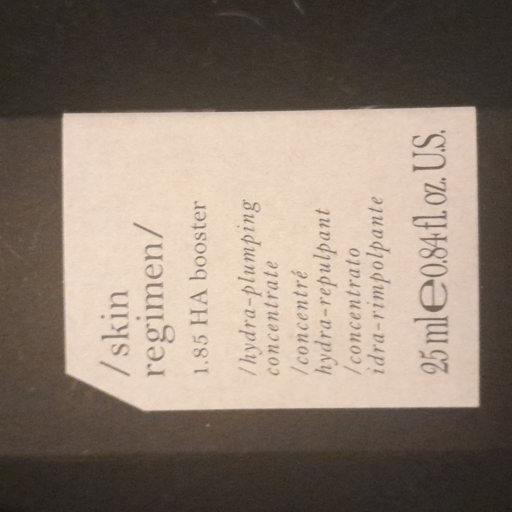 Skin Regimen 1.85 HA Booster 0.84 FL Oz